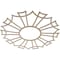 Ekena Millwork Augustus Wood Fretwork Pierced Ceiling Medallion, Birch, 38"OD x 13 3/8"ID x 1/4"T CMWP38X38X0250AUBI - alternate 5